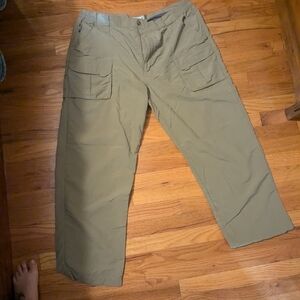 LL Bean hiking pants beige XL tall